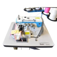 JACK E 4 4Thread Overlock (Direct Drive) Industrial Sewing Machine with small (23.1/2inch) table-top